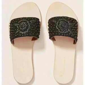 Anthropologie Stephanie Slide Sandals Size 6 NWOT